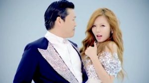 Hyuna y Psy