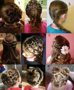 peinados para niñas sencillos