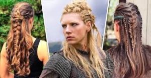 Peinados vikingos en mujeres
